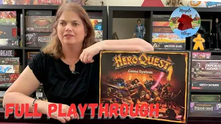 HeroQuest Board Game Playthrough (Adventure 4)