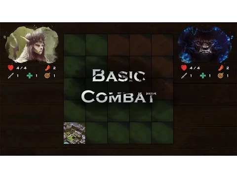 Basic combat - A demo of our combat system