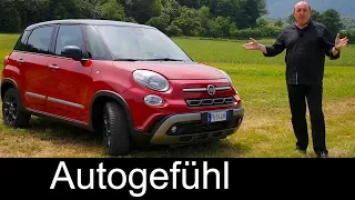 Fiat 500L Cross FULL REVIEW MPV Facelift new 500 L neu 2018 - Autogefühl