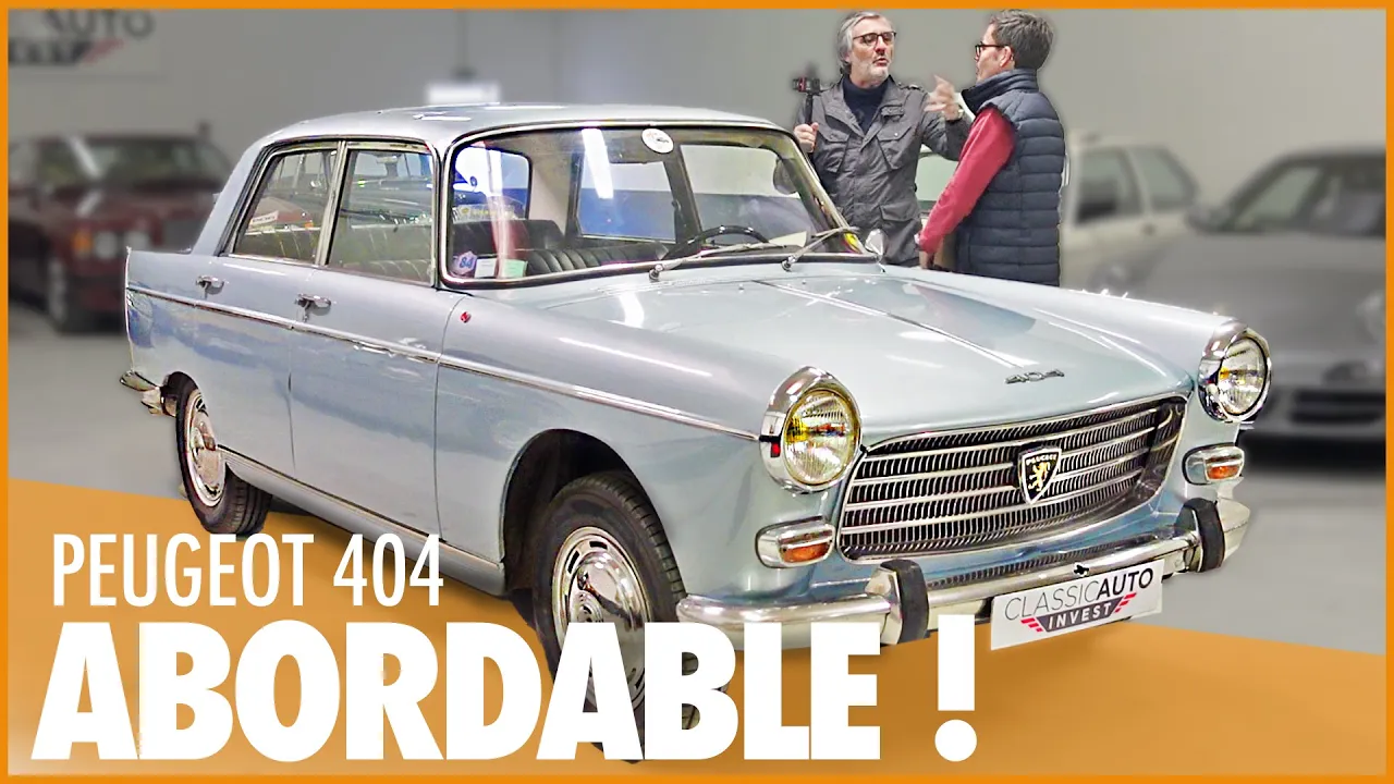 QUE FAUT-IL SAVOIR AVANT D'ACHETER UNE PEUGEOT 404 ?
