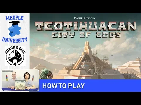 Teotihuacan City of Gods Board Game – How to Play (Drop the rulebook, learn from this video))