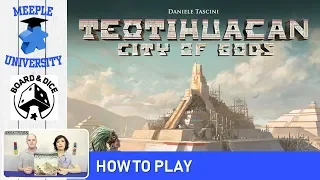 Teotihuacan City of Gods Board Game – How to Play (Drop the rulebook, learn from this video))
