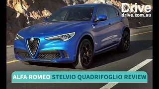 2018 Alfa Romeo Stelvio Quadrifoglio Review | Drive.com.au