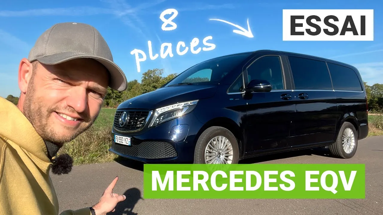 Essai Mercedes EQV : digne d'un SUV, mais avec 8 places !