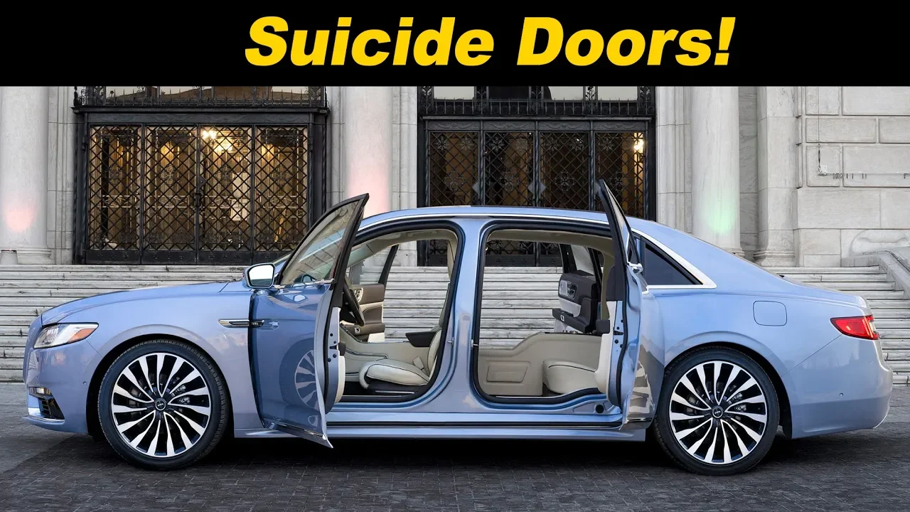 2019 Lincoln Continental Coach Door First Look