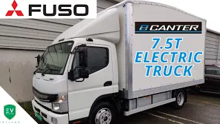 FUSO eCanter 7.5t Electric Truck Review and Test Drive