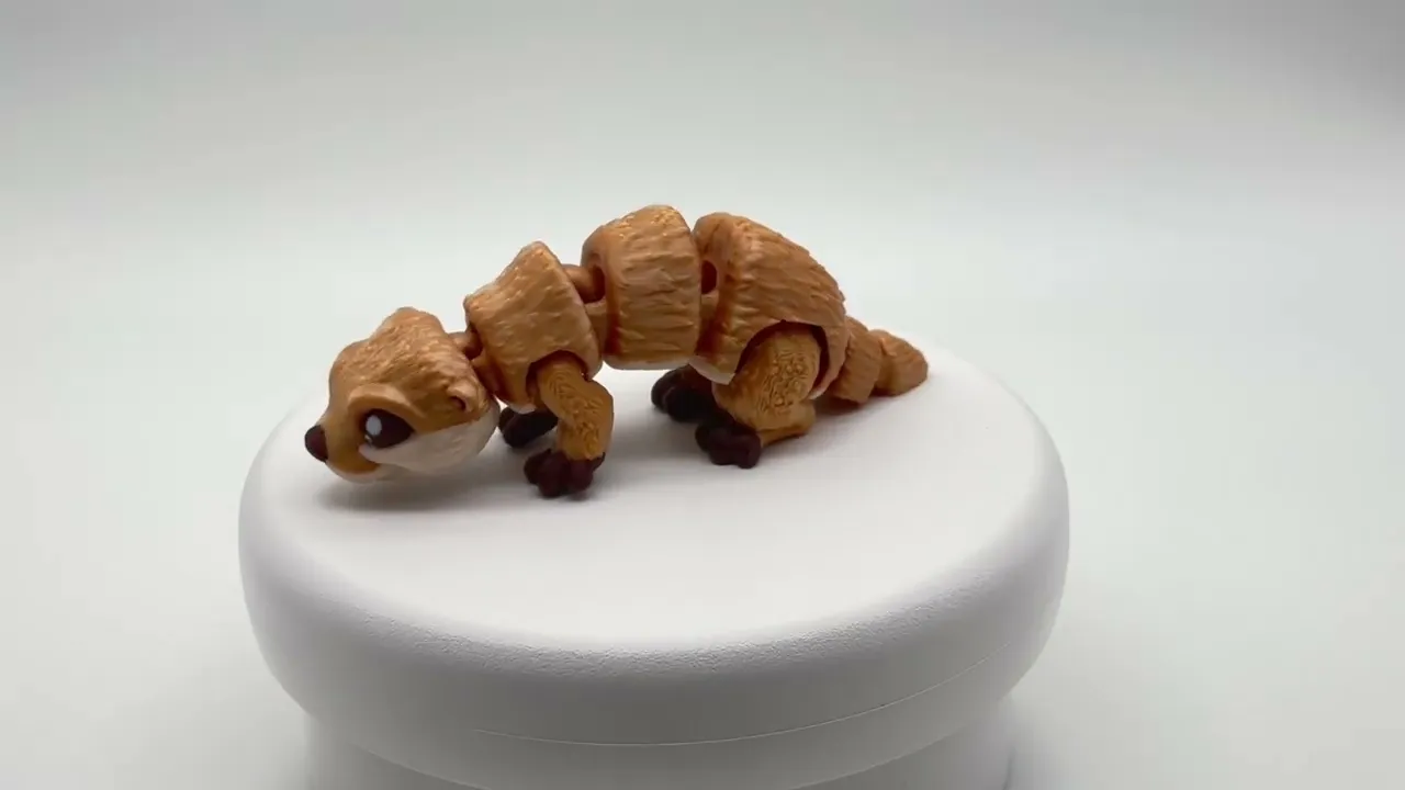 Movable toy River Otter [FDM printing]