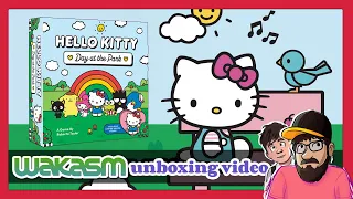 Hello Kitty Day At The Park - ?Board Game Unboxing - Special Guest Star - My Kid