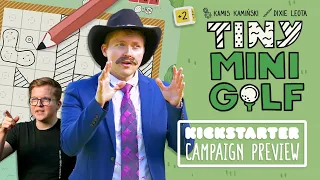 Tiny Mini Golf | Kickstarter Campaign Preview