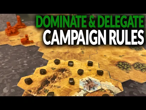 How to Play: Dominate & Delegate - Campaign | ALL RULES! ️️
