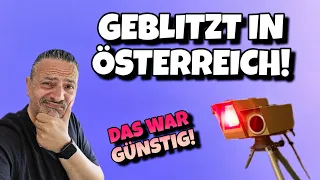 Geblitzt in Österreich! Das geht schnell. Risiko als Youtuber und Autotester. #cars