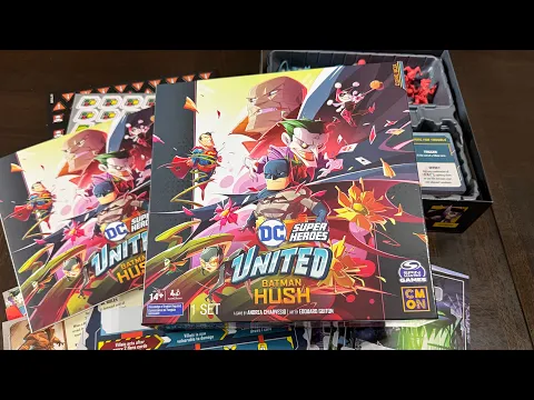 DC United Super Heroes: Batman Hush (CMON) - Unbox & First Look