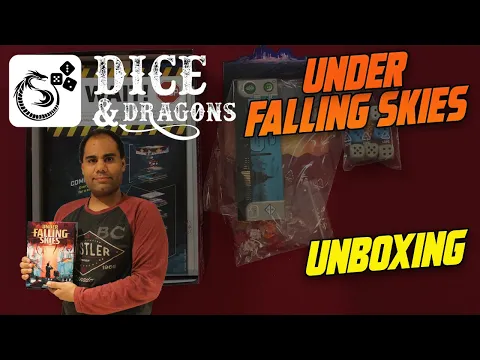 Dice and Dragons - Under Falling Skies Unboxing