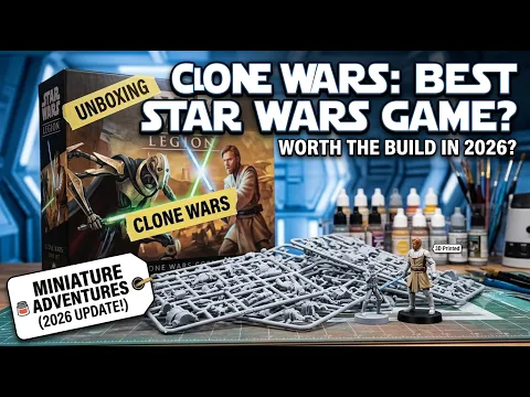Star Wars Legion Clone Wars Core Set - Lets Review!
