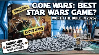 Star Wars Legion Clone Wars Core Set - Lets Review!