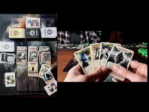 Fall Dawn Full Playthrough – 3 Players | Dungeon Crawler Card Game Gameplay (Green Errante POV) ️