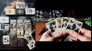 Fall Dawn Full Playthrough – 3 Players | Dungeon Crawler Card Game Gameplay (Green Errante POV) ️