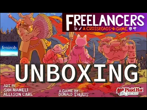 Freelancers Board Game | Unboxing (No Talking)