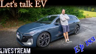 (live) Let's talk EV - Audi S6 Etron Avant is very NICE