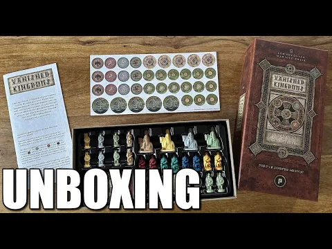 Bretwalda Vanished Kingdoms Expansion | Unboxing & Overview