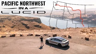 Car Camping My Way From Denver to Seattle in the Lucid Air Grand Touring!