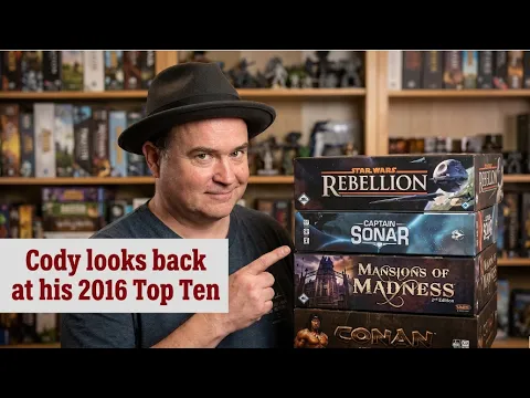 TDG: Cody Looks Back at His Top Ten Games of 2016