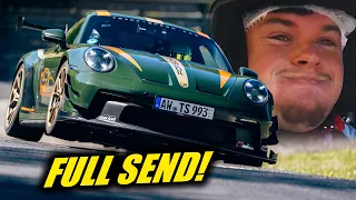 7 Min That BLEW My Passenger's Mind! 992 GT3 // Nürburgring