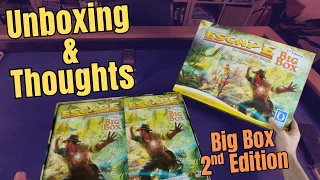 Escape: The Curse of the Temple - Big Box, Second Edition | Unboxing & Thoughts