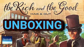 The Rich And The Good (Hab & Gut) Board Game | Unboxing (No Talking)