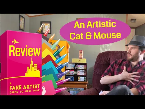 A Fake Artist Goes to New York Board Game Review | Best Deduction Game | Best Beginner Board Game