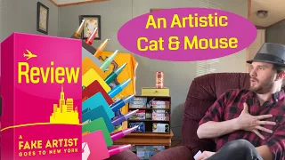 A Fake Artist Goes to New York Board Game Review | Best Deduction Game | Best Beginner Board Game