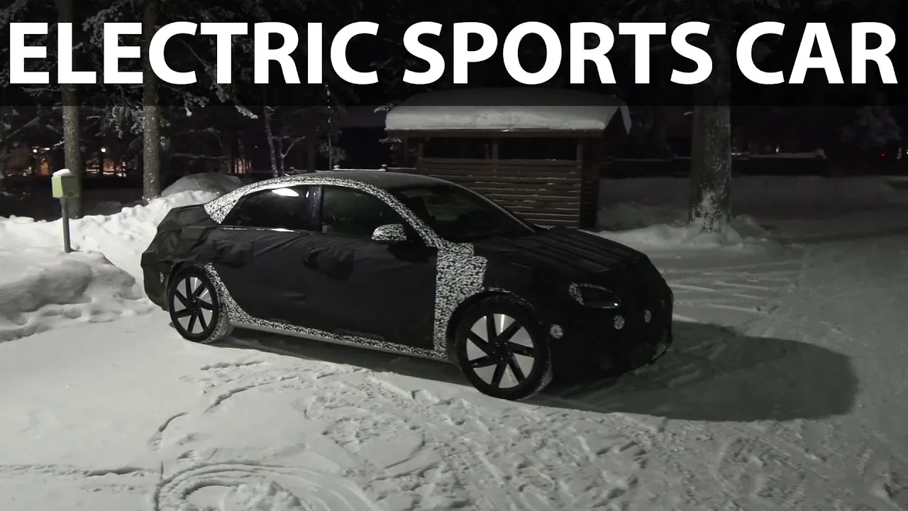 Hyundai Ioniq 6 prototype spotted in Lapland