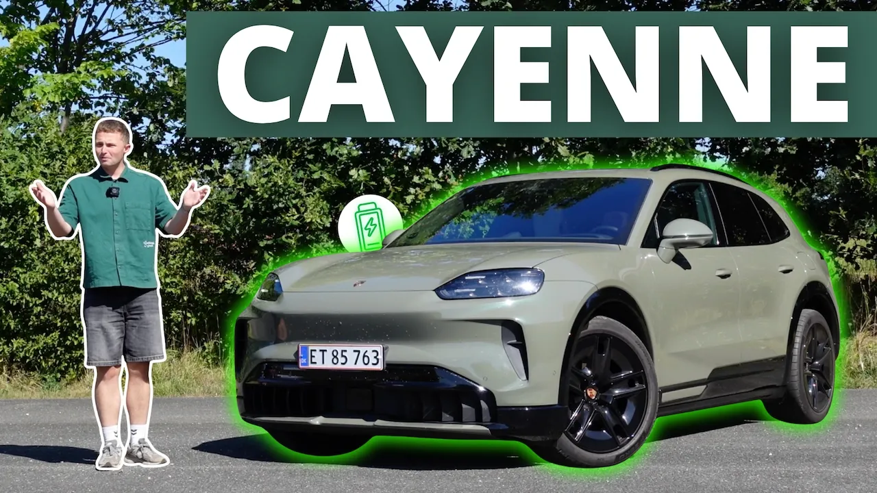 Her er VERDENS BEDSTE ELBIL - Porsche Cayenne Electric