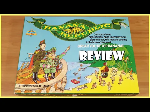 Banana Republic Board Game Review! | Board Game Night
