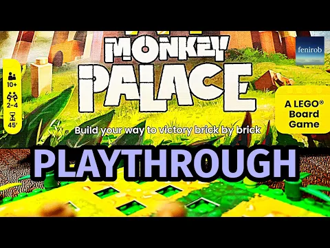 Monkey Palace Board Game | Playthrough