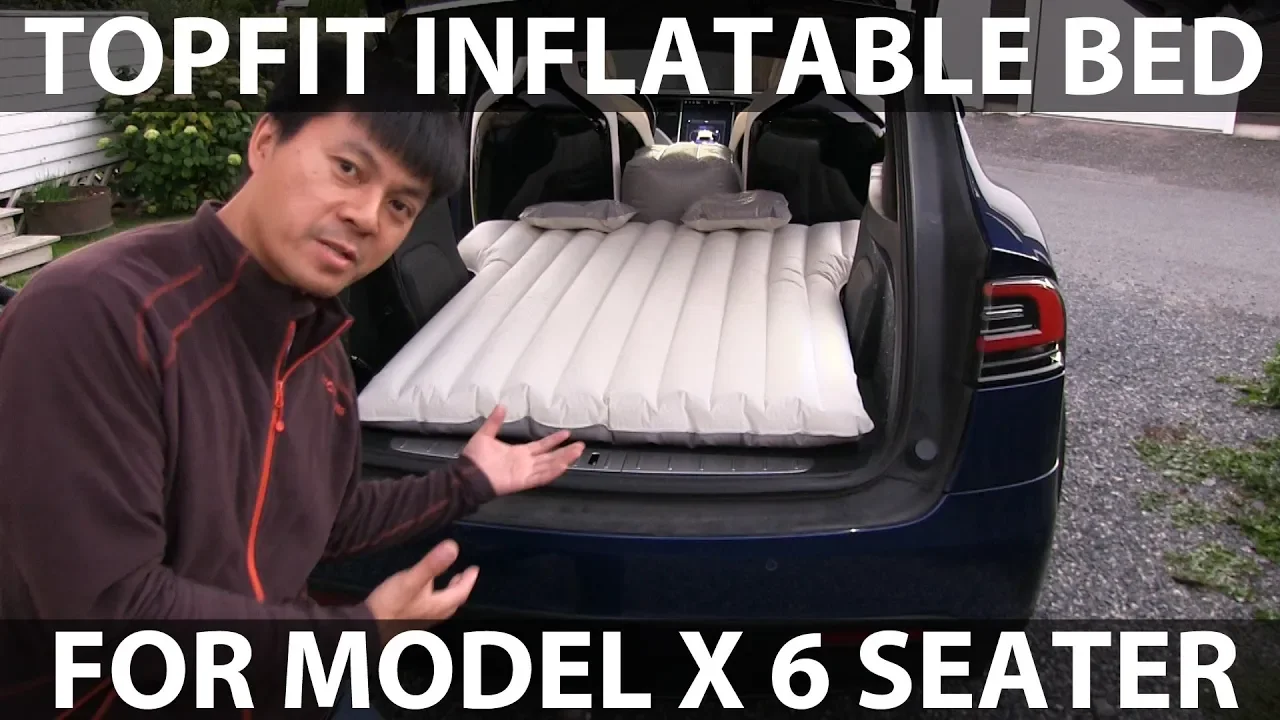 Topfit inflatable bed for Model X 6 seater