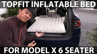 Topfit inflatable bed for Model X 6 seater