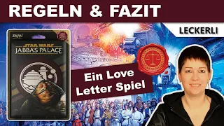 Neues Star Wars Spiel: Jabba's Palace Love Letter Brettspiel Kurzüberblick passend zum Star Wars Day