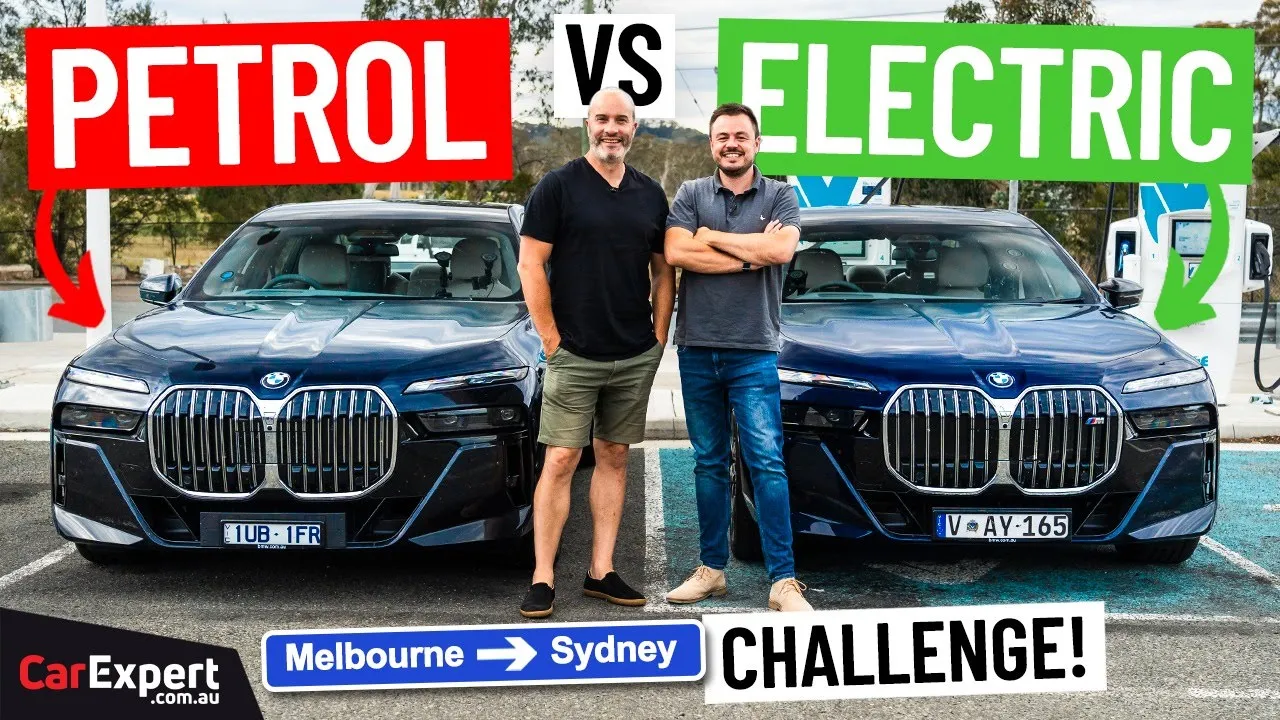 900km (560 mile) electric v petrol challenge! It was close...just $14 between them!