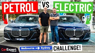 900km (560 mile) electric v petrol challenge! It was close...just $14 between them!