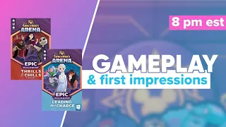 Disney Sorcerer's Arena Thrills & Chills Leading the Charge Gameplay & First Impressions @TheOpGames