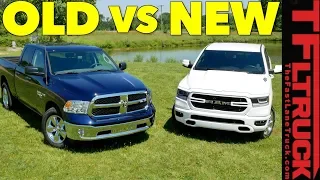 Compared: Crosshairs Grill or Not - 2019 Ram 1500 vs Ram 1500 Classic