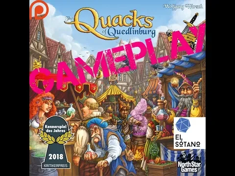 Quacks of Quedlinburg - Juego de Mesa (Gameplay)