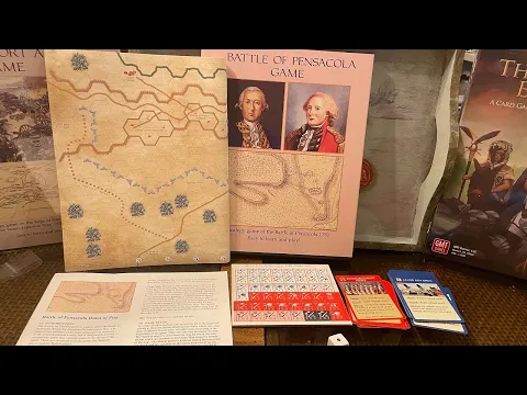 Unboxing The Battle of Pensacola from The Historical Game Company