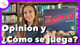 THE NUMBER (Asmodee) Opinión y ¿Cómo se juega?