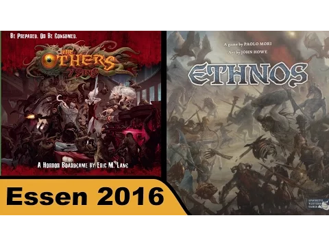 The Others 7 Sins - Gekido - Ethnos - Brettspiel - Essen 2016 live - English