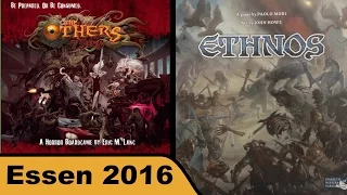 The Others 7 Sins - Gekido - Ethnos - Brettspiel - Essen 2016 live - English