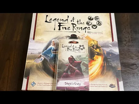 Kilroy’s Vault - L5R: Shoju’s Duty Dynasty Pack (FFG) - Inheritance Cycle Finale
