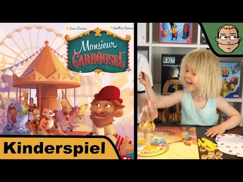 Monsieur Carrousel - Kinderspiel - Review mit Let's Play
