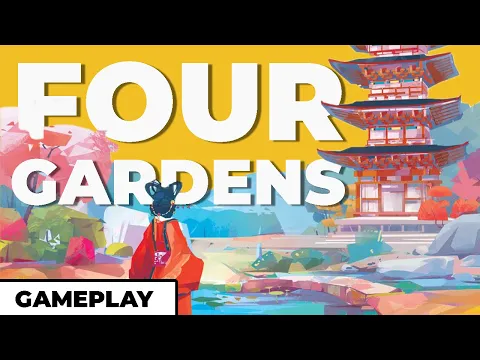 Four Gardens - Gameplay with @BoardGameCo